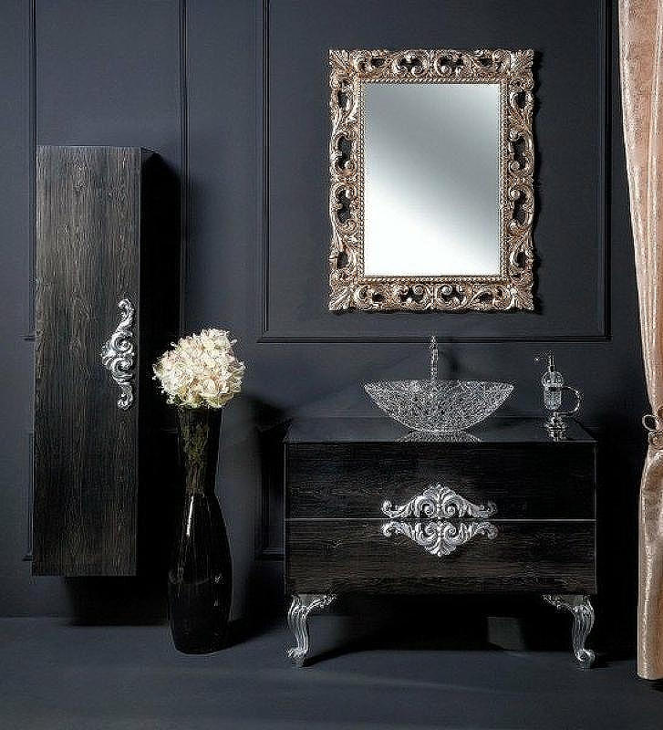 Тумба под раковину Boheme Armadi Art NeoArt 80 831-080-BW подвесная Black Wood, купить, цена, заказать, магазин, доставка, скидка, промокод, купить, цена, заказать, магазин, доставка, скидка, промокод