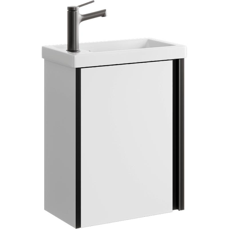 Тумба под раковину Aqwella Urban 45 URB0145W подвесная Белая, купить, цена, заказать, магазин, доставка, скидка, промокод, купить, цена, заказать, магазин, доставка, скидка, промокод