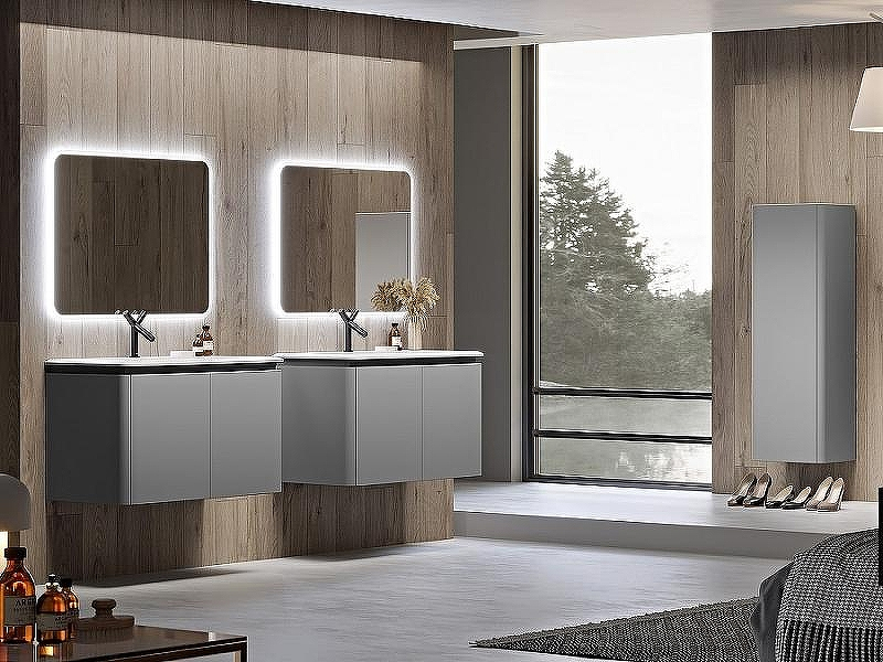 Тумба под раковину Cezares Stylus 94 55229 подвесная Grigio nuvola, купить, цена, заказать, магазин, доставка, скидка, промокод, купить, цена, заказать, магазин, доставка, скидка, промокод