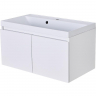 Тумба с раковиной Orange Квадро 60 KV-60TUW+Racl подвесная Белый глянец, купить, цена, заказать, магазин, доставка, скидка, промокод, купить, цена, заказать, магазин, доставка, скидка, промокод
