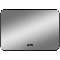 Зеркало Reflexion Shadow 800х600 RF5733SH с подсветкой Черное с сенсорным выключателем, диммером, подогревом и часами, купить, цена, заказать, магазин, доставка, скидка, промокод, купить, цена, заказать, магазин, доставка, скидка, промокод