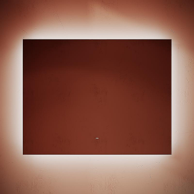 Зеркало Sancos Square 90 SQ900 с подсветкой с сенсорным выключателем