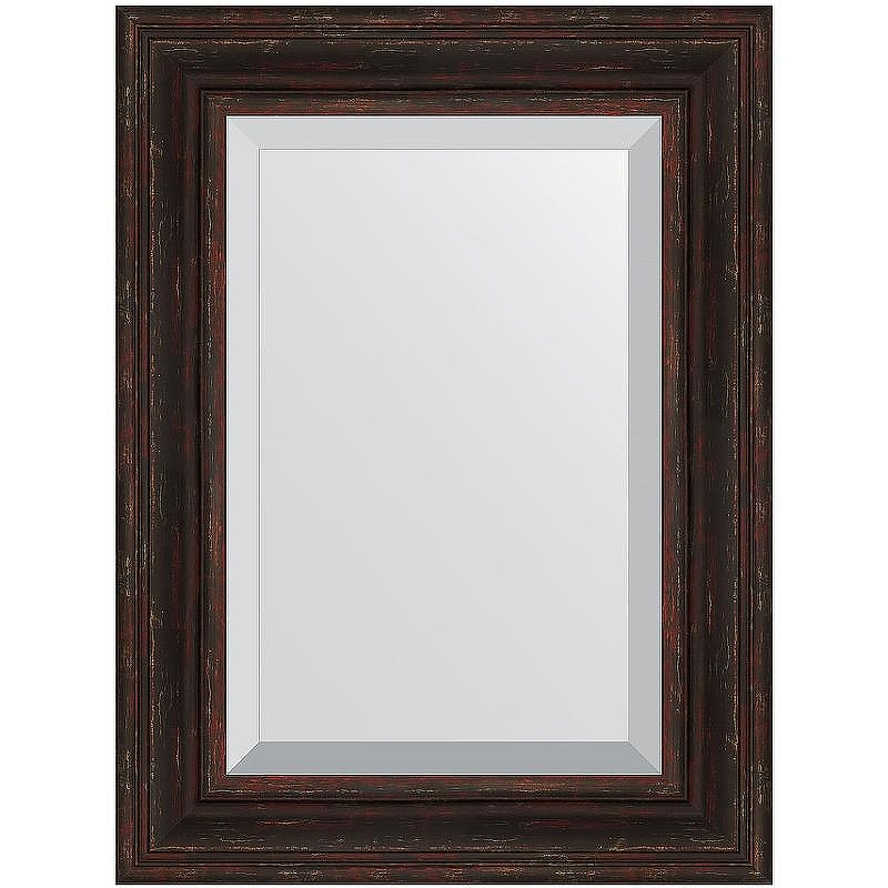 Зеркало Evoform Exclusive 79х59 BY 3395 с фацетом в багетной раме - Темный прованс 99, купить, цена, заказать, магазин, доставка, скидка, промокод, купить, цена, заказать, магазин, доставка, скидка, промокод