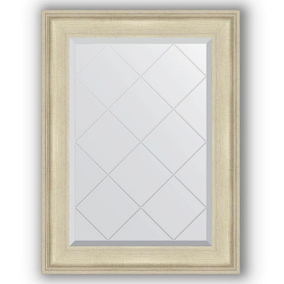 Зеркало Evoform Exclusive-G 90х68 Травленое серебро