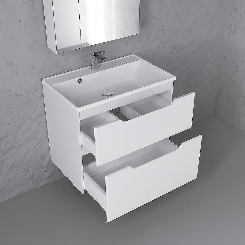 Тумба под раковину Raval Wector 70 Wct.01.70/P/W/MD подвесная Белая, купить, цена, заказать, магазин, доставка, скидка, промокод, купить, цена, заказать, магазин, доставка, скидка, промокод