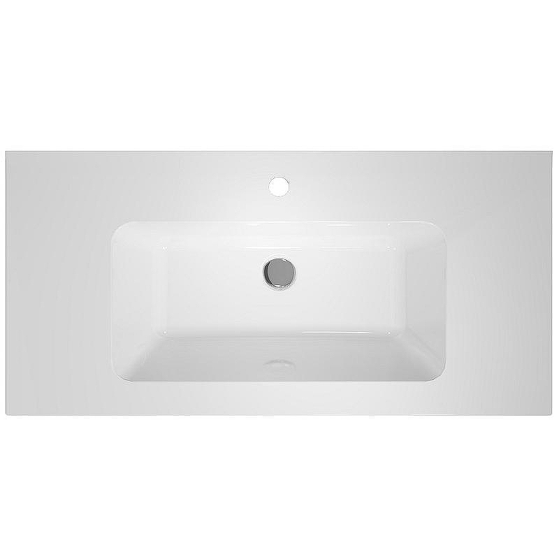 Тумба с раковиной Sanflor Ванесса 95 С15327 подвесная Белая, купить, цена, заказать, магазин, доставка, скидка, промокод, купить, цена, заказать, магазин, доставка, скидка, промокод