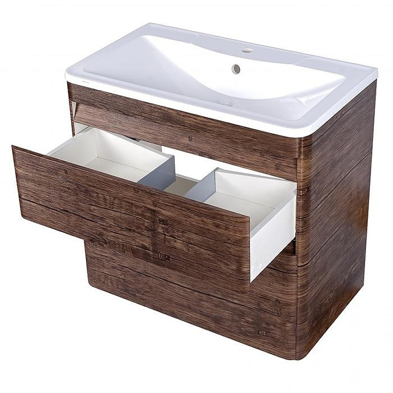 Тумба под раковину Style Line Атлантика Люкс Plus 60 СС-00002207 Старое дерево, купить, цена, заказать, магазин, доставка, скидка, промокод, купить, цена, заказать, магазин, доставка, скидка, промокод