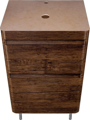 Тумба под раковину Style Line Атлантика Люкс Plus 60 СС-00002207 Старое дерево