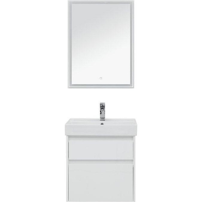 Комплект мебели для ванной Aquanet Nova Lite 60 242921 подвесной Белый
