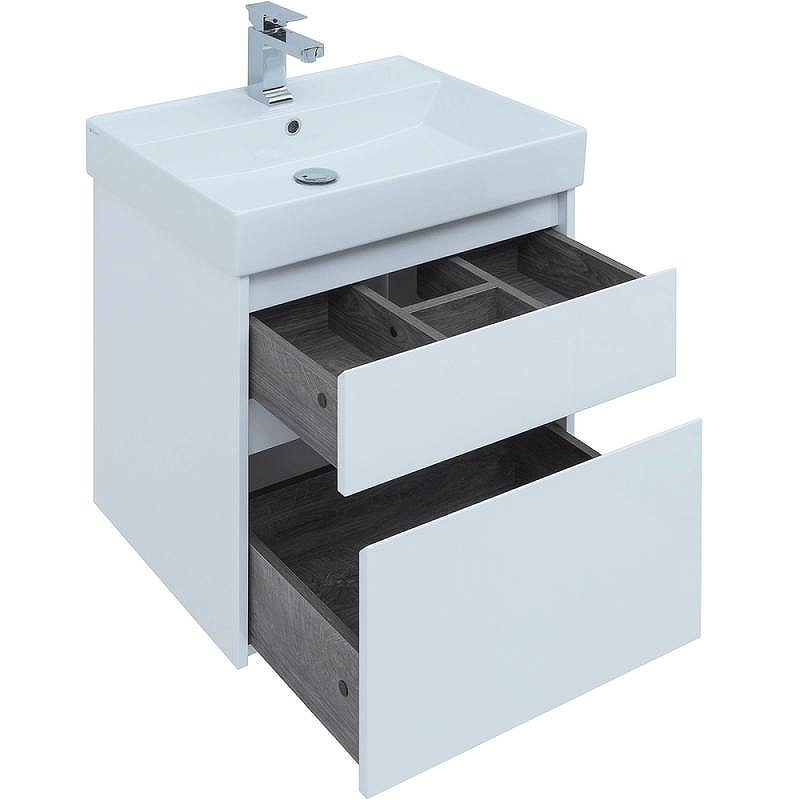 Комплект мебели для ванной Aquanet Nova Lite 60 242921 подвесной Белый, купить, цена, заказать, магазин, доставка, скидка, промокод, купить, цена, заказать, магазин, доставка, скидка, промокод