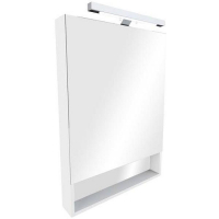 Зеркальный шкаф Roca The Gap 80 ZRU9302887 Белый глянцевый, купить, цена, заказать, магазин, доставка, скидка, промокод, купить, цена, заказать, магазин, доставка, скидка, промокод