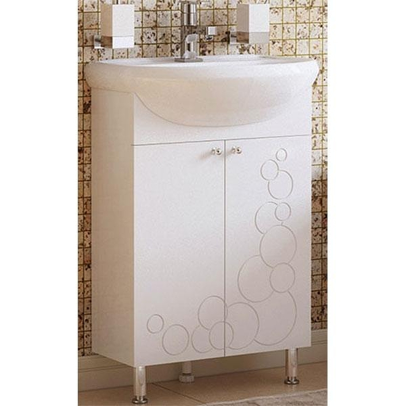 Тумба под раковину Corozo Орфей 55 SD-00000360 Белая, купить, цена, заказать, магазин, доставка, скидка, промокод, купить, цена, заказать, магазин, доставка, скидка, промокод