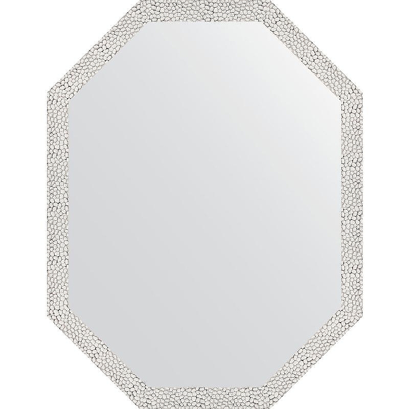 Зеркало Evoform Octagon 68x88 BY 7004 в багетной раме - Чеканка белая 46, купить, цена, заказать, магазин, доставка, скидка, промокод, купить, цена, заказать, магазин, доставка, скидка, промокод