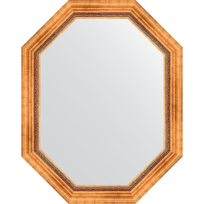 Зеркало Evoform Octagon 76x96 BY 7164 в багетной раме - Римское золото 88
