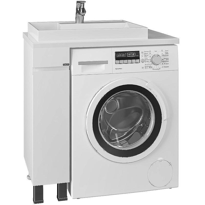 Тумба под раковину СанТа Марс 80 900127 Белая, купить, цена, заказать, магазин, доставка, скидка, промокод, купить, цена, заказать, магазин, доставка, скидка, промокод