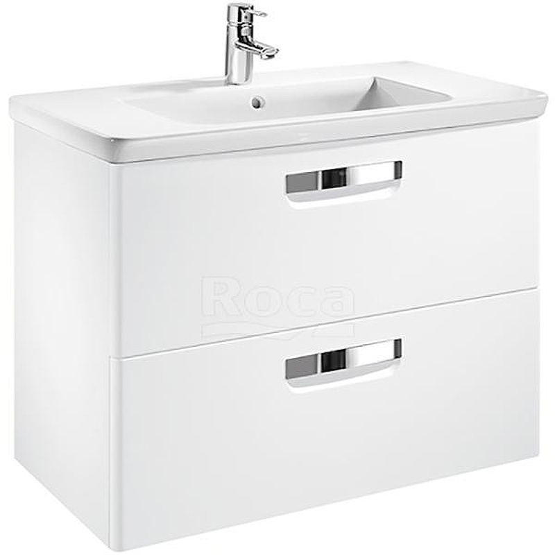 Тумба под раковину Roca The Gap 70 ZRU9302878 подвесная Белая глянцевая, купить, цена, заказать, магазин, доставка, скидка, промокод, купить, цена, заказать, магазин, доставка, скидка, промокод