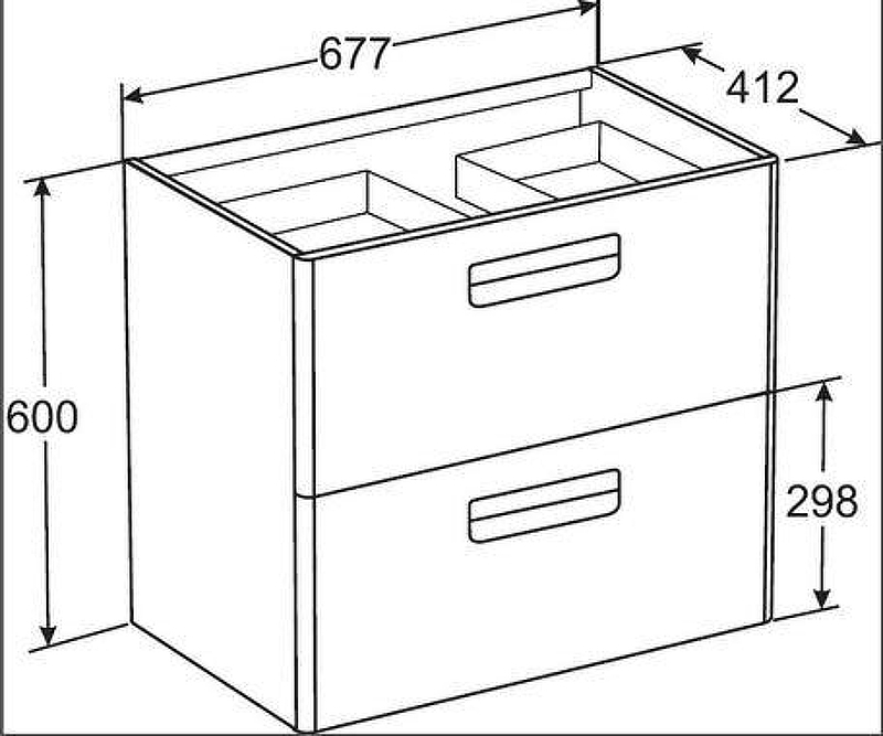 Тумба под раковину Roca The Gap 70 ZRU9302878 подвесная Белая глянцевая, купить, цена, заказать, магазин, доставка, скидка, промокод, купить, цена, заказать, магазин, доставка, скидка, промокод
