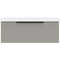 Тумба под раковину La Fenice Simpla 100 FNC-01-SIM-C-100 подвесная Бежевая матовая, купить, цена, заказать, магазин, доставка, скидка, промокод, купить, цена, заказать, магазин, доставка, скидка, промокод