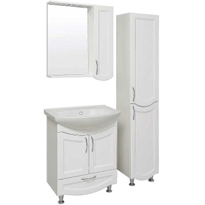 Тумба под раковину Runo Неаполь 65 00-00001033 Белая