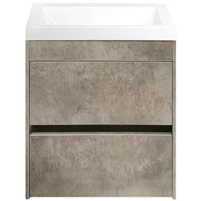 Тумба под раковину Art&Max Family-400-2C-SO-CV подвесная Цемент