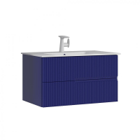 Тумба с раковиной Orka Moonlight 91 5001498 подвесная цвет Синий матовый, купить, цена, заказать, магазин, доставка, скидка, промокод, купить, цена, заказать, магазин, доставка, скидка, промокод