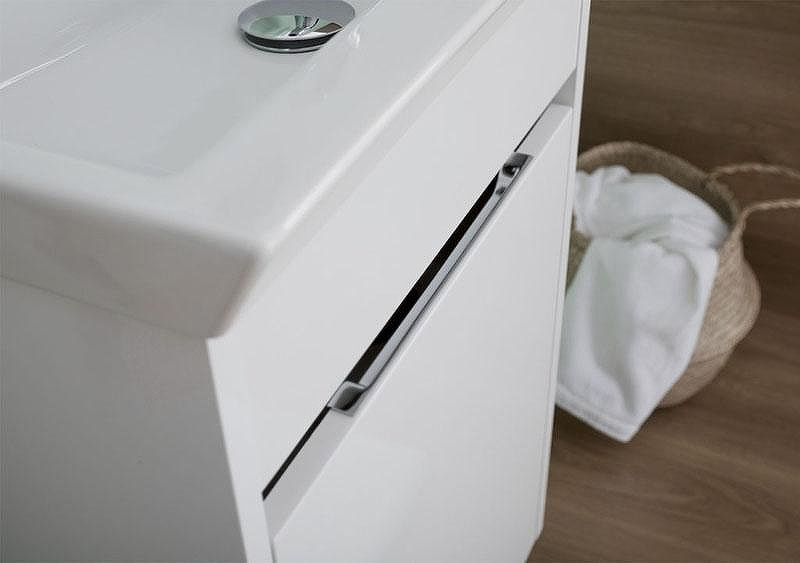 Тумба с раковиной Aquanet Дувр 45 213041 подвесная Белая, купить, цена, заказать, магазин, доставка, скидка, промокод, купить, цена, заказать, магазин, доставка, скидка, промокод