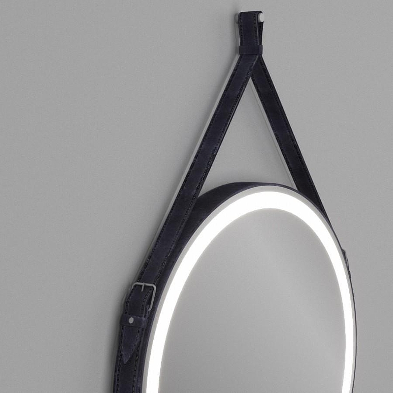 Зеркало Maretti Chiara 50 CH1450R33EL с подсветкой цвет Черный с сенсорным выключателем, купить, цена, заказать, магазин, доставка, скидка, промокод, купить, цена, заказать, магазин, доставка, скидка, промокод