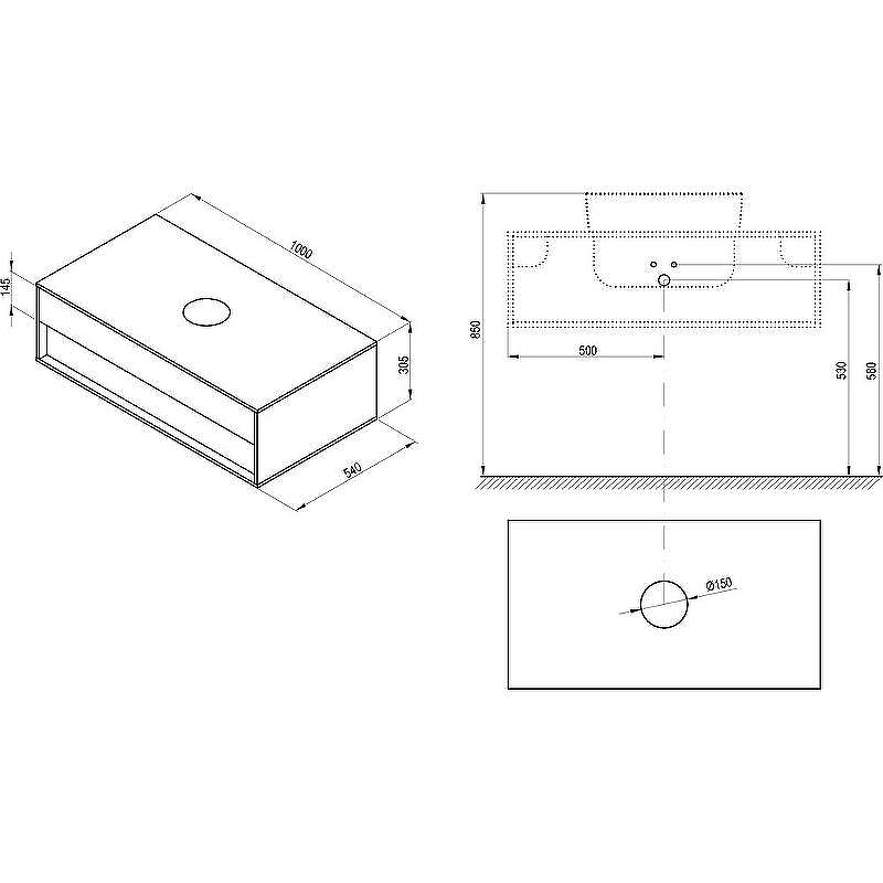 Тумба под раковину Ravak SD Step 100 X000001429 подвесная Белая, купить, цена, заказать, магазин, доставка, скидка, промокод, купить, цена, заказать, магазин, доставка, скидка, промокод