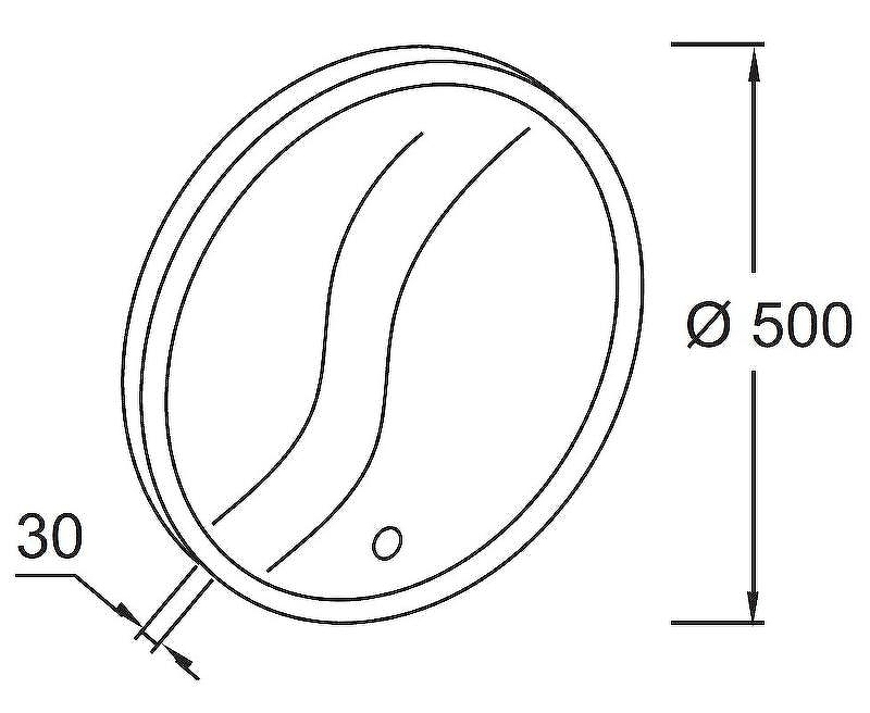 Зеркало Jacob Delafon 50 EB1426-NF с подсветкой с ИК-сенсором, купить, цена, заказать, магазин, доставка, скидка, промокод, купить, цена, заказать, магазин, доставка, скидка, промокод