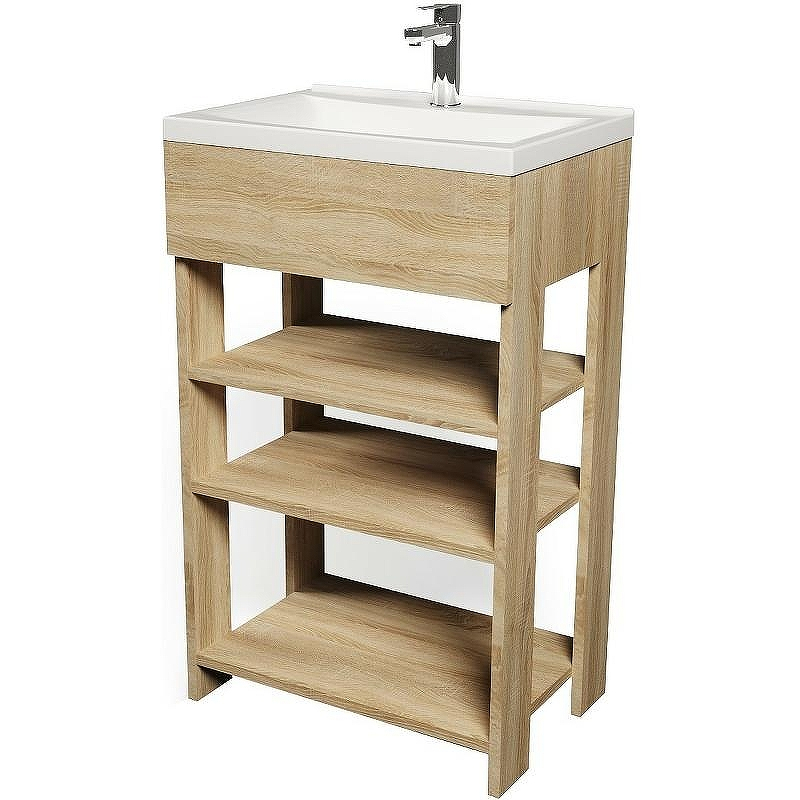 Тумба с раковиной 1MarKa Revo 50H У98621 Дуб сонома, купить, цена, заказать, магазин, доставка, скидка, промокод, купить, цена, заказать, магазин, доставка, скидка, промокод