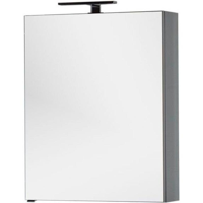 Зеркальный шкаф Aquanet Алвита 70 R 183990 Серый антрацит, купить, цена, заказать, магазин, доставка, скидка, промокод, купить, цена, заказать, магазин, доставка, скидка, промокод