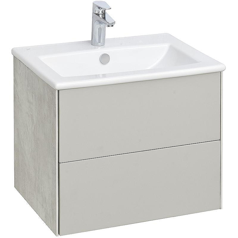 Тумба под раковину Aquaton Сохо 60 1A258001AJ9A0 подвесная Слэйт Галька серая, купить, цена, заказать, магазин, доставка, скидка, промокод, купить, цена, заказать, магазин, доставка, скидка, промокод