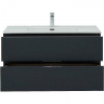 Тумба под раковину Aquanet Алвита New 100 277519 подвесная Антрацит, купить, цена, заказать, магазин, доставка, скидка, промокод, купить, цена, заказать, магазин, доставка, скидка, промокод
