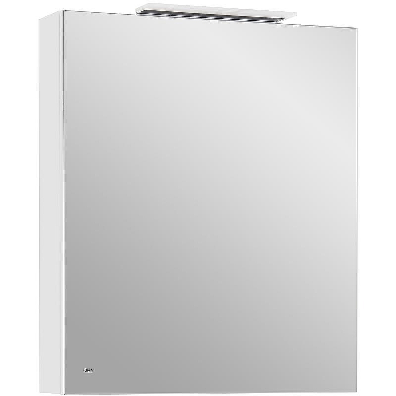 Зеркальный шкаф Roca Oleta 60 R A857646501 с подсветкой Белый матовый, купить, цена, заказать, магазин, доставка, скидка, промокод, купить, цена, заказать, магазин, доставка, скидка, промокод