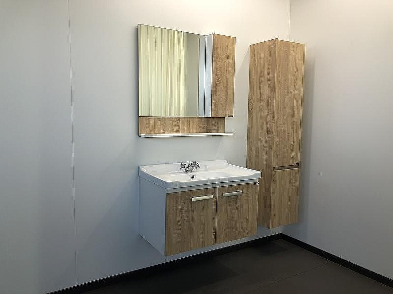 Зеркальный шкаф Comforty Рига 80 00004139024 Дуб сонома, купить, цена, заказать, магазин, доставка, скидка, промокод, купить, цена, заказать, магазин, доставка, скидка, промокод