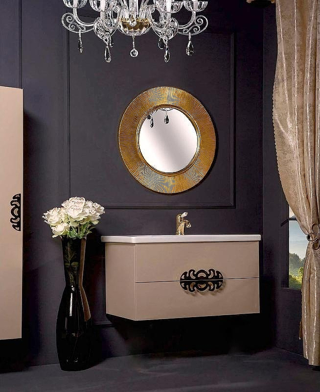 Тумба под раковину Boheme Armadi Art NeoArt 100 830-100-CP подвесная Cappucino, купить, цена, заказать, магазин, доставка, скидка, промокод, купить, цена, заказать, магазин, доставка, скидка, промокод