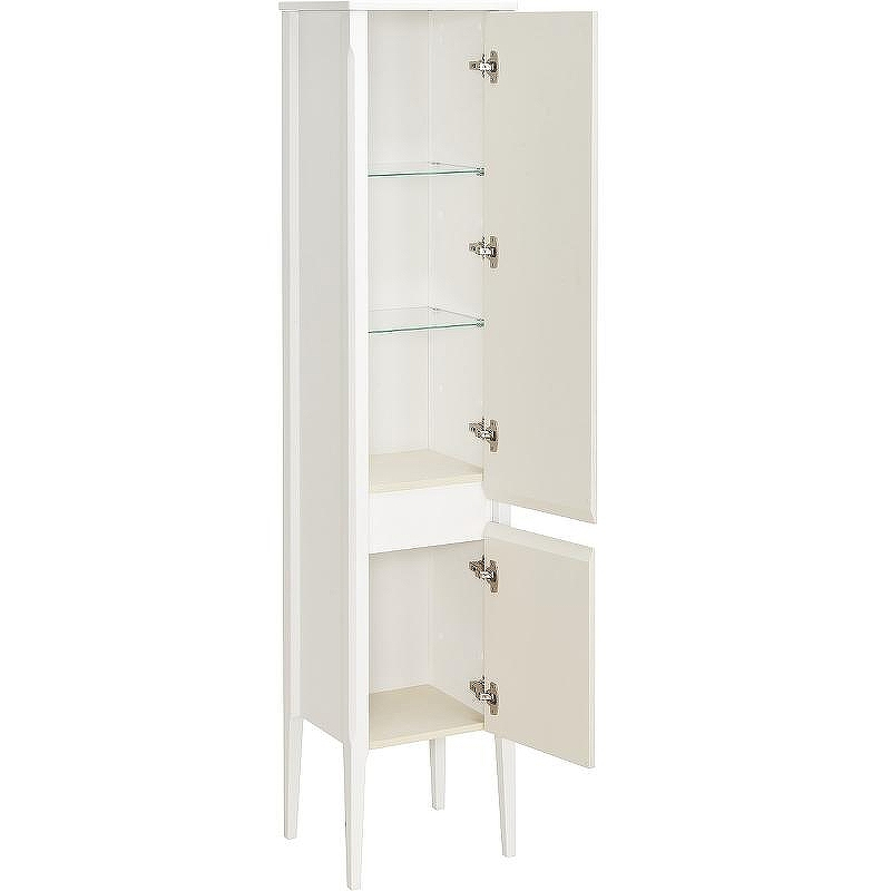 Шкаф пенал ASB-Woodline Лорена 40 12210 Белый Бежевый, купить, цена, заказать, магазин, доставка, скидка, промокод, купить, цена, заказать, магазин, доставка, скидка, промокод