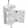 Тумба под раковину Aqwella Porto 45 POR0104WW угловая Белая, купить, цена, заказать, магазин, доставка, скидка, промокод, купить, цена, заказать, магазин, доставка, скидка, промокод