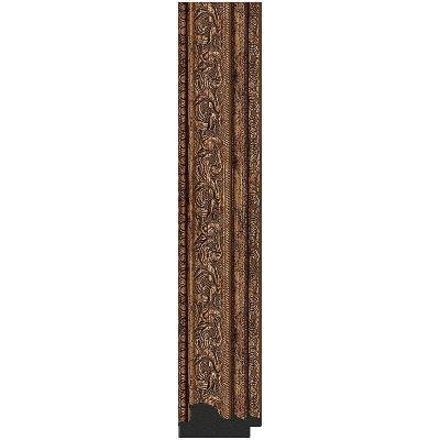 Зеркало Evoform Definite 144х54 BY 3105 в багетной раме - Виньетка состаренная бронза 56