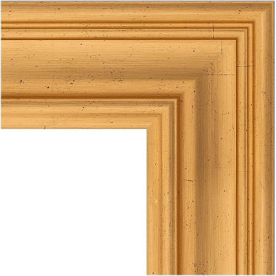 Зеркало Evoform Exclusive 119х59 BY 3496 с фацетом в багетной раме - Травленое золото 99