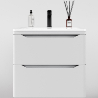 Тумба под раковину Style Line Марелла 60 Люкс Plus СС-00002404 подвесная Белый матовый антискрейтч, купить, цена, заказать, магазин, доставка, скидка, промокод, купить, цена, заказать, магазин, доставка, скидка, промокод