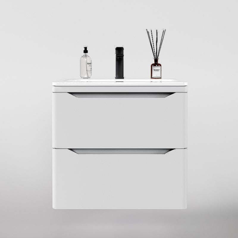 Тумба под раковину Style Line Марелла 60 Люкс Plus СС-00002404 подвесная Белый матовый антискрейтч, купить, цена, заказать, магазин, доставка, скидка, промокод, купить, цена, заказать, магазин, доставка, скидка, промокод