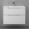 Тумба под раковину Raval Wector 80 Wct.01.80/P/W/MD подвесная Белая, купить, цена, заказать, магазин, доставка, скидка, промокод, купить, цена, заказать, магазин, доставка, скидка, промокод