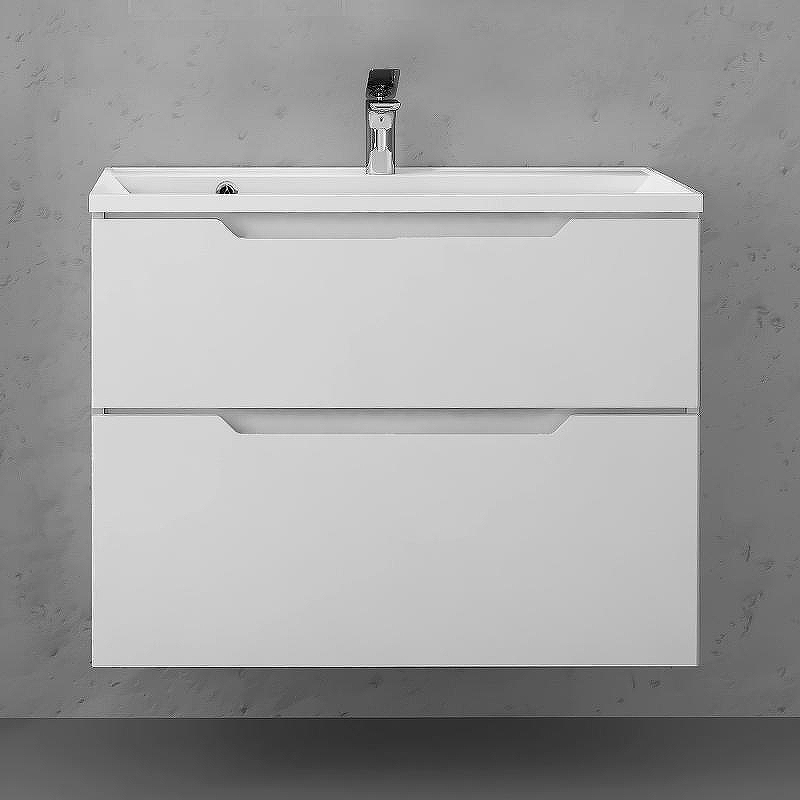 Тумба под раковину Raval Wector 80 Wct.01.80/P/W/MD подвесная Белая, купить, цена, заказать, магазин, доставка, скидка, промокод, купить, цена, заказать, магазин, доставка, скидка, промокод