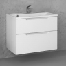 Тумба под раковину Raval Wector 80 Wct.01.80/P/W/MD подвесная Белая, купить, цена, заказать, магазин, доставка, скидка, промокод, купить, цена, заказать, магазин, доставка, скидка, промокод