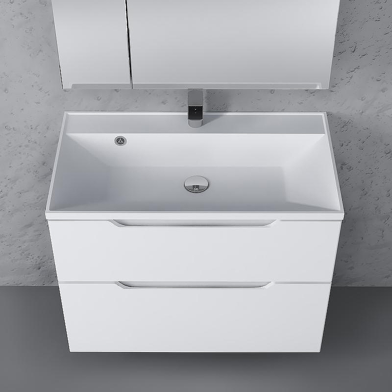 Тумба под раковину Raval Wector 80 Wct.01.80/P/W/MD подвесная Белая, купить, цена, заказать, магазин, доставка, скидка, промокод, купить, цена, заказать, магазин, доставка, скидка, промокод