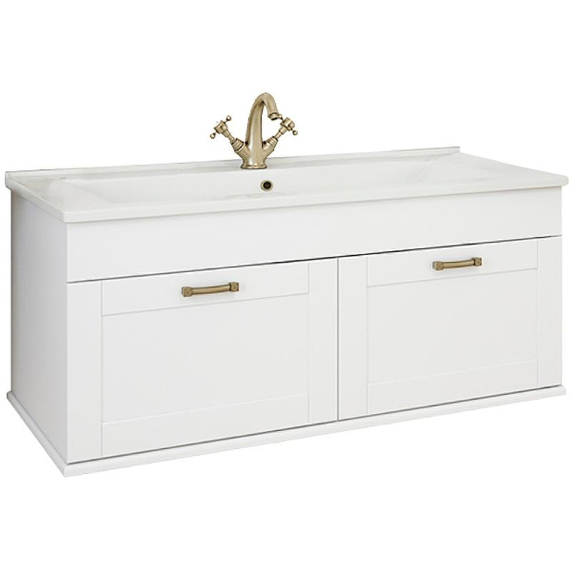 Тумба под раковину Sanflor Ванесса 105 С0002143 подвесная Белая матовая, купить, цена, заказать, магазин, доставка, скидка, промокод, купить, цена, заказать, магазин, доставка, скидка, промокод