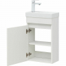 Тумба под раковину Aquanet Вега 40 329129 подвесная Белый глянец, купить, цена, заказать, магазин, доставка, скидка, промокод, купить, цена, заказать, магазин, доставка, скидка, промокод