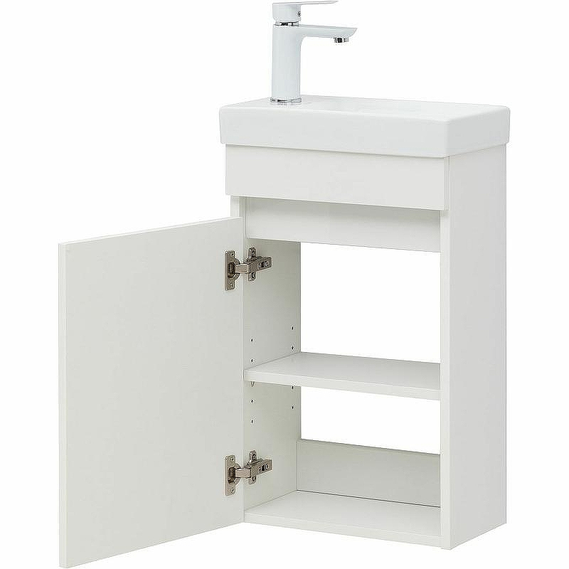 Тумба под раковину Aquanet Вега 40 329129 подвесная Белый глянец, купить, цена, заказать, магазин, доставка, скидка, промокод, купить, цена, заказать, магазин, доставка, скидка, промокод