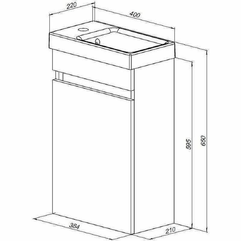 Тумба под раковину Aquanet Вега 40 329129 подвесная Белый глянец, купить, цена, заказать, магазин, доставка, скидка, промокод, купить, цена, заказать, магазин, доставка, скидка, промокод